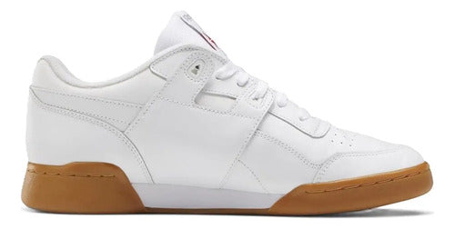 Tenis Reebok Workout Plus Caballero 100000064 Moda Orignal Blanco Lisa 28 Mx