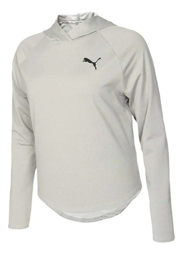 Sudadera Puma Active Hoody W Dama 84565204 Confortable Orig Xs Gris