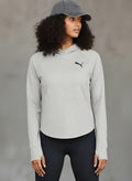 Sudadera Puma Active Hoody W Dama 84565204 Confortable Orig Xs Gris
