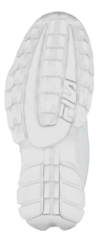 Tenis Fila Disruptor I I Premium Caballero 1fm00139100 Orig Blanco Lisa 25.5 Mx