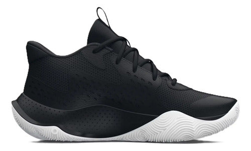Tenis Under Armour Jet 23 Caballero 3026634001 Original Negro Lisa 28.5 Mx