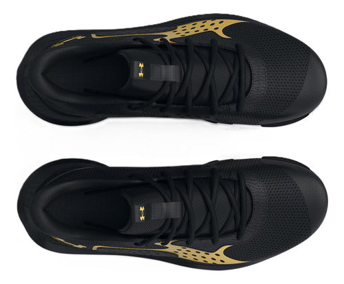 Tenis Under Armour Jet 23 Caballero 3026634001 Original Negro Lisa 28.5 Mx