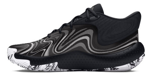 Tenis Under Armour  Spawn 6 Mid Caballero 3027647001 Orig Negro Lisa 27.5 Mx