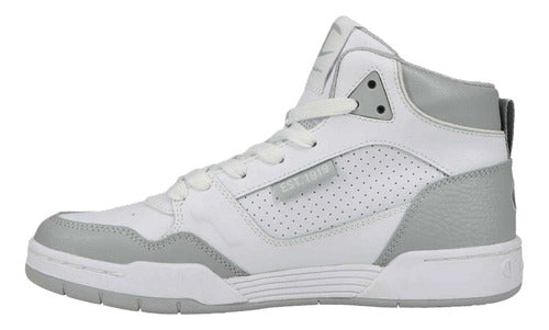 Tenis Tipo Bota Champion 5 On 5 Hi Caballero Ca101909m Orig Blanco Lisa 28.5 Mx