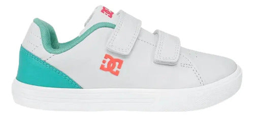Tenis Dc Shoes Notch Sn V Mx  Shoe Wbl Kids Casual Original Blanco Lisa 18 Mx