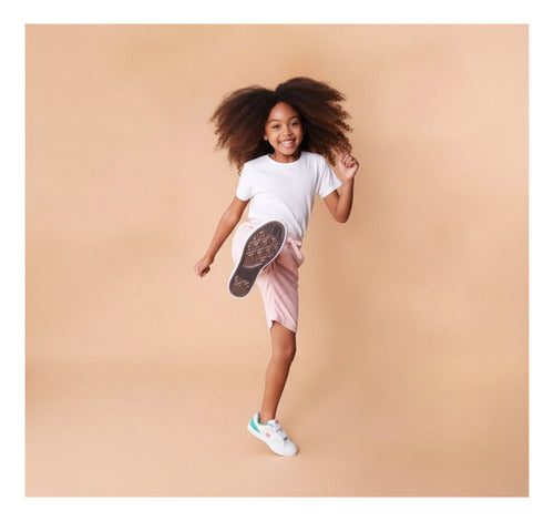 Tenis Dc Shoes Notch Sn V Mx  Shoe Wbl Kids Casual Original Blanco Lisa 17.5 Mx