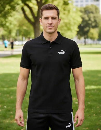 Playera Puma Ess Pique Polo Caballero Original