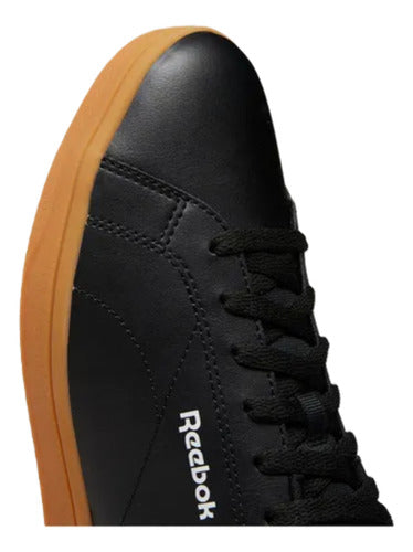 Tenis Reebok Royal Complete Cln2 100000454 Caballero Negro Negro Lisa 26.5 Mx