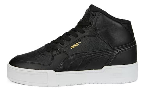Tenis Puma Ca Pro Mid Caballero 38675903  Original Cómodo Negro Lisa 27 Mx