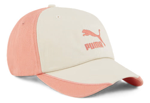 Gorra Puma Club De Course Bb Unisex 02576102 Original Moda Beige Rosa Unitalla Lisa