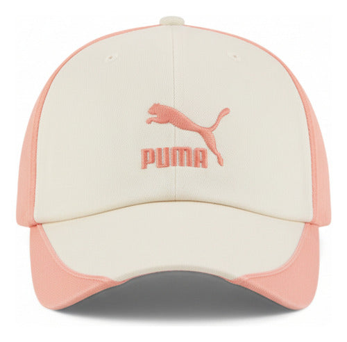 Gorra Puma Club De Course Bb Unisex 02576102 Original Moda Beige Rosa Unitalla Lisa