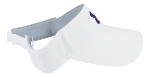 Visera Under Armour Golf96 Caballero 1361548101 Original Blanco Unitalla Lisa