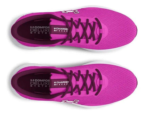 Tenis Under Armour W Charged Escape 4 Nm-ppl 3028235500 Orig Rosa Lisa 22 Mx