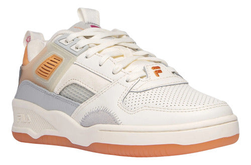 Tenis Fila Corda 180r Dama 5tm02030134 Casual Original Beige Lisa 23 Mx