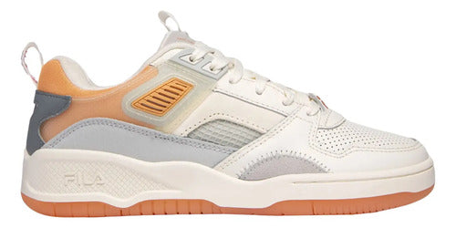 Tenis Fila Corda 180r Dama 5tm02030134 Casual Original Beige Lisa 23 Mx