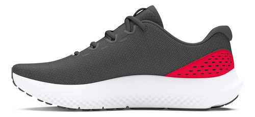 Tenis Under Armour Charged Surge 4 Caballero 3027000107 Orig Gris Oscuro Lisa 26.5 Mx