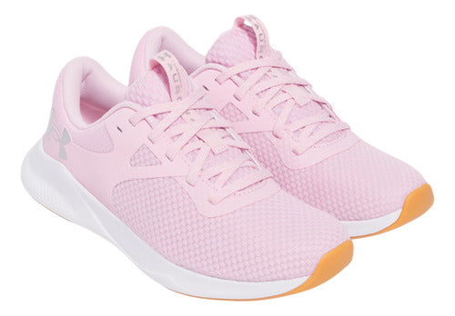 Tenis Under Armour Charged Aurora 2 Dama 3025060647 Original Rosa Lisa 23 Mx