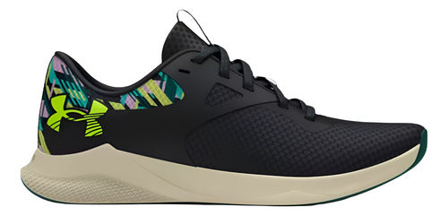 Tenis Under Armour Charged Aurora 2 Dama 3025238005 Original Negro Lisa 22 Mx