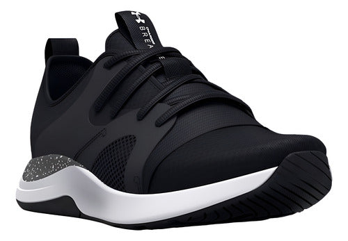 Tenis Ua W Charged Breathe Lc Tr 3025058001 Comodo Original Moda Negro Lisa 25 Mx