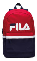 Mochila Fila Backpack Essence Unisex Vb201901646 Liso Rojo/azul Rojo Y Marino