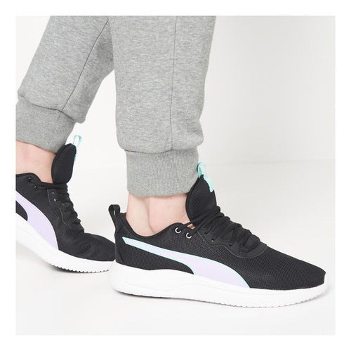 Tenis Puma Resolve Modern Weave Dama 37799404 Cómodo Original Moda Negro Lisa 26 Mx