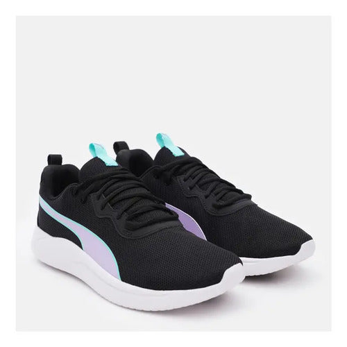 Tenis Puma Resolve Modern Weave Dama 37799404 Cómodo Original Moda Negro Lisa 26 Mx
