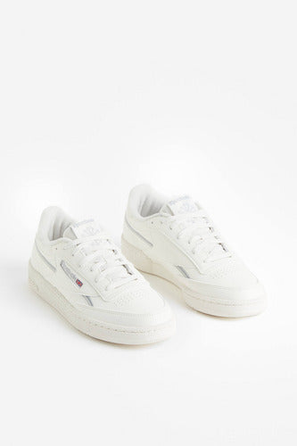 Tenis Reebok Club C 85 Vegan Dama Casual Original Moda