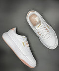 Tenis Tori Puma Dama 38302616 Blanco Casual Original Moda Blanco Lisa 23 Mx