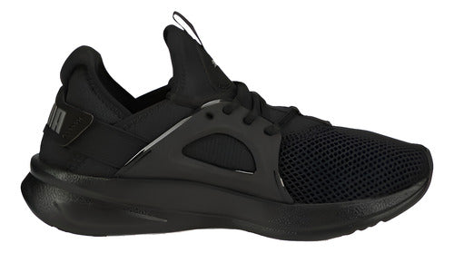 Tenis Puma Softride Enzo Metallic Dama 37704901 Negro Cómodo Original Negro Lisa 22.5 Mx