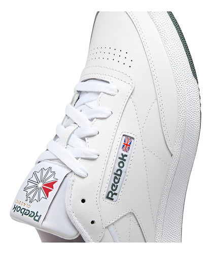 Tenis Reebok Club C 85 Caballero 100039280 Cómodo Original Blanco Lisa 25.5 Mx