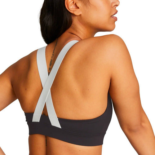 Top Puma Mid Impact Fit Bra 52219201 Comodo Original Negro Lisa Xch