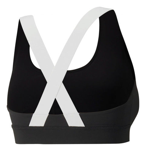 Top Puma Mid Impact Fit Bra 52219201 Comodo Original Negro Lisa Xch
