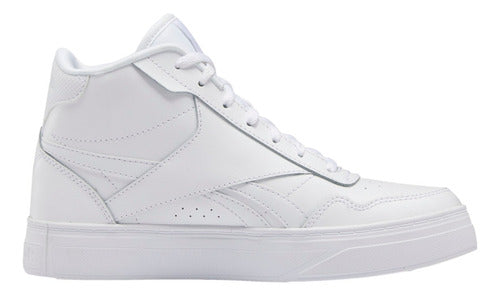 Tenis Reebok  Court Advance Gz9614 Comodo Original Moda Color Blanco Blanco Lisa 23 Mx