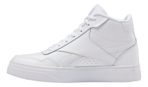 Tenis Reebok  Court Advance Gz9614 Comodo Original Moda Color Blanco Blanco Lisa 23 Mx