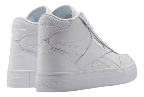 Tenis Reebok  Court Advance Gz9614 Comodo Original Moda Color Blanco Blanco Lisa 23 Mx
