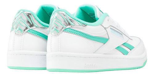 Tenis Reebok Club C Revenge 100070173 Comodo Original Moda Blanco Lisa 4.5 Mx