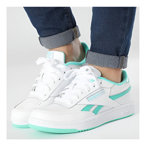 Tenis Reebok Club C Revenge 100070173 Comodo Original Moda Blanco Lisa 4.5 Mx