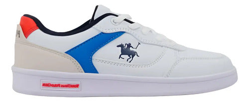 Tenis Polo Club Jov117bco York Team Comodo Original Moda Color