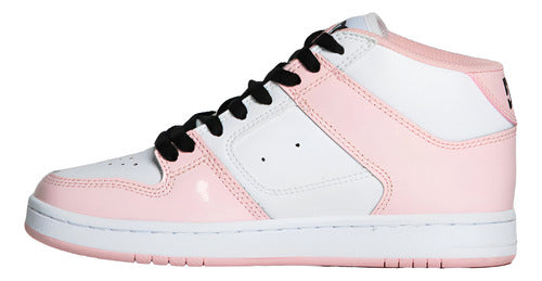 Tenis Dc Shoes Manteca 4 Mid  Shoe Ltp Adjs100162ltp Origin Blanco Lisa 2 Mx