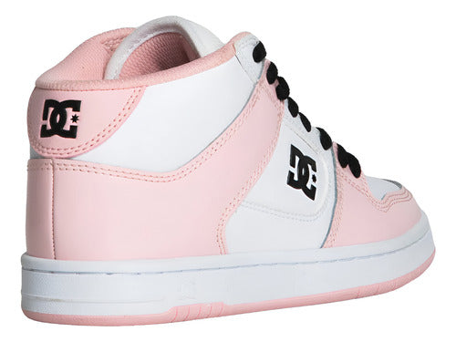 Tenis Dc Shoes Manteca 4 Mid  Shoe Ltp Adjs100162ltp Origin Blanco Lisa 2 Mx