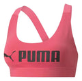 Top Puma Mid Impact  Fit Bra 52219282 Comodo Original Rosa Lisa Xg