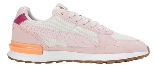 Tenis Puma Gravition Wns 38706763 Original Moda Rosa Claro Lisa 27.5 Mx