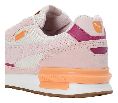 Tenis Puma Gravition Wns 38706763 Original Moda Rosa Claro Lisa 27.5 Mx