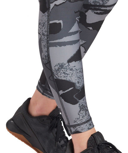Licra Reebok Wor Aop Color Gris/negro H65626 Original Gris/negro Geométrico Xs