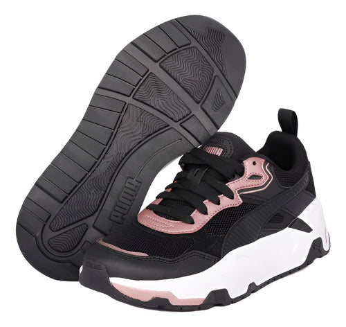Tenis Puma Trinity Mujer 38928930 Comodo Original Moda Negro Lisa 28 Mx