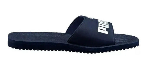 Sandalia Puma Purecat  36026202 Original Moda Azul Oscuro 30 Mx
