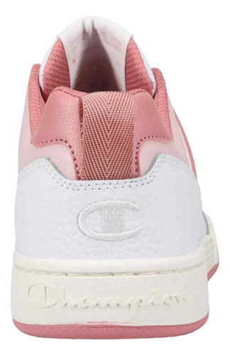 Tenis Champion 5 On 5 Lo Ca102861w Original Moda Dama Blanco Lisa 4,0 Mx