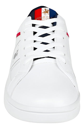 Tenis Polo Club Hom010bco York Team Comodo Original Moda Blanco Lisa 8.5 Mx