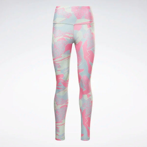 Leggins Reebok Tights Collants H65627 Mujer Original Multicolor Xs
