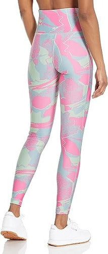 Leggins Reebok Tights Collants H65627 Mujer Original Multicolor Xs